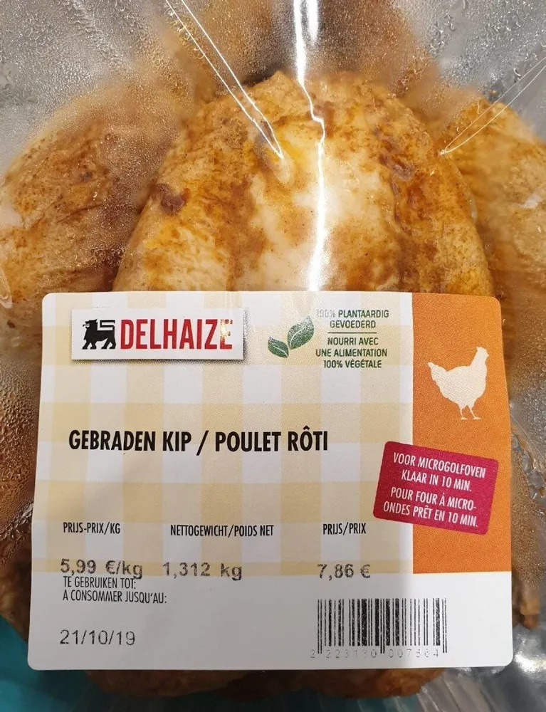 Poulet rôti Delhaize