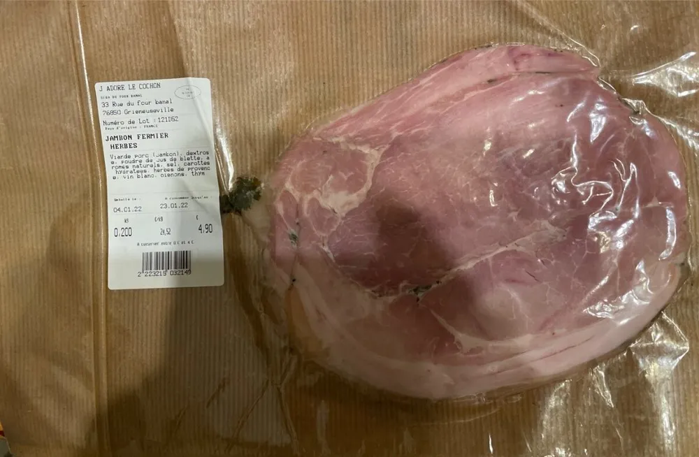 Jambon fermier herbes
