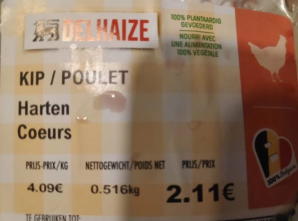 Cœurs de poulet