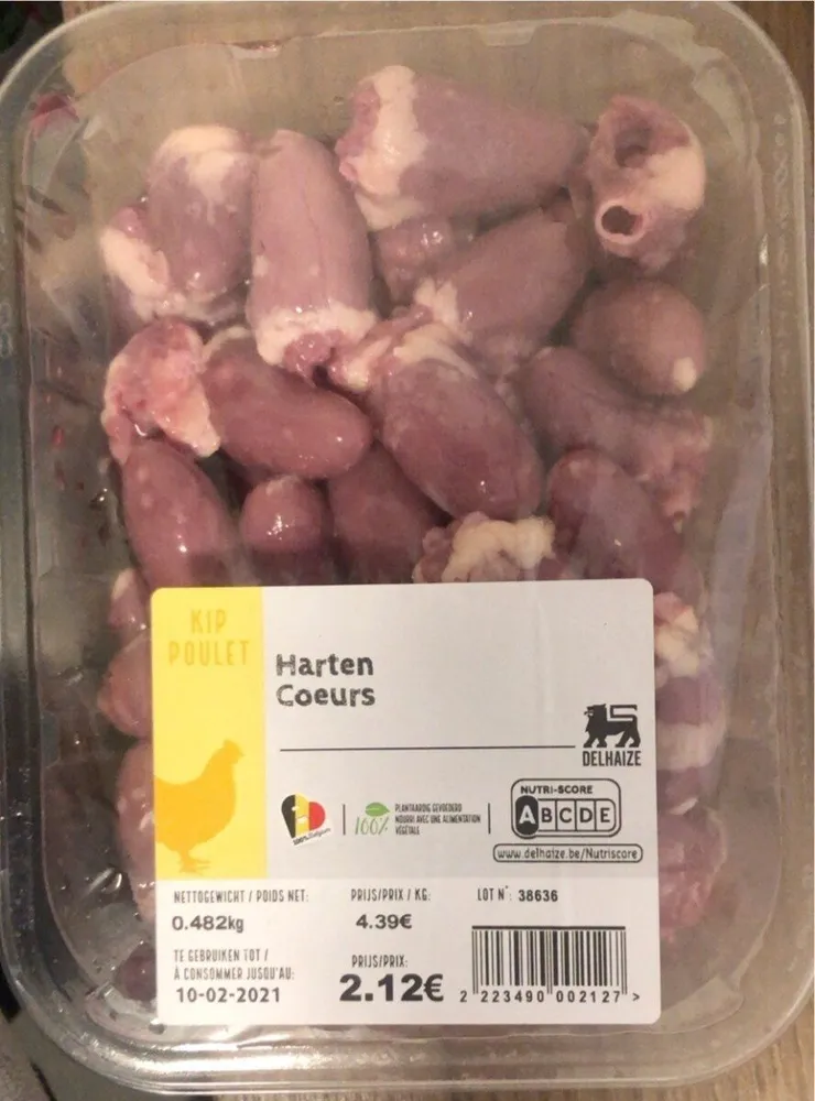 Coeurs de poulet