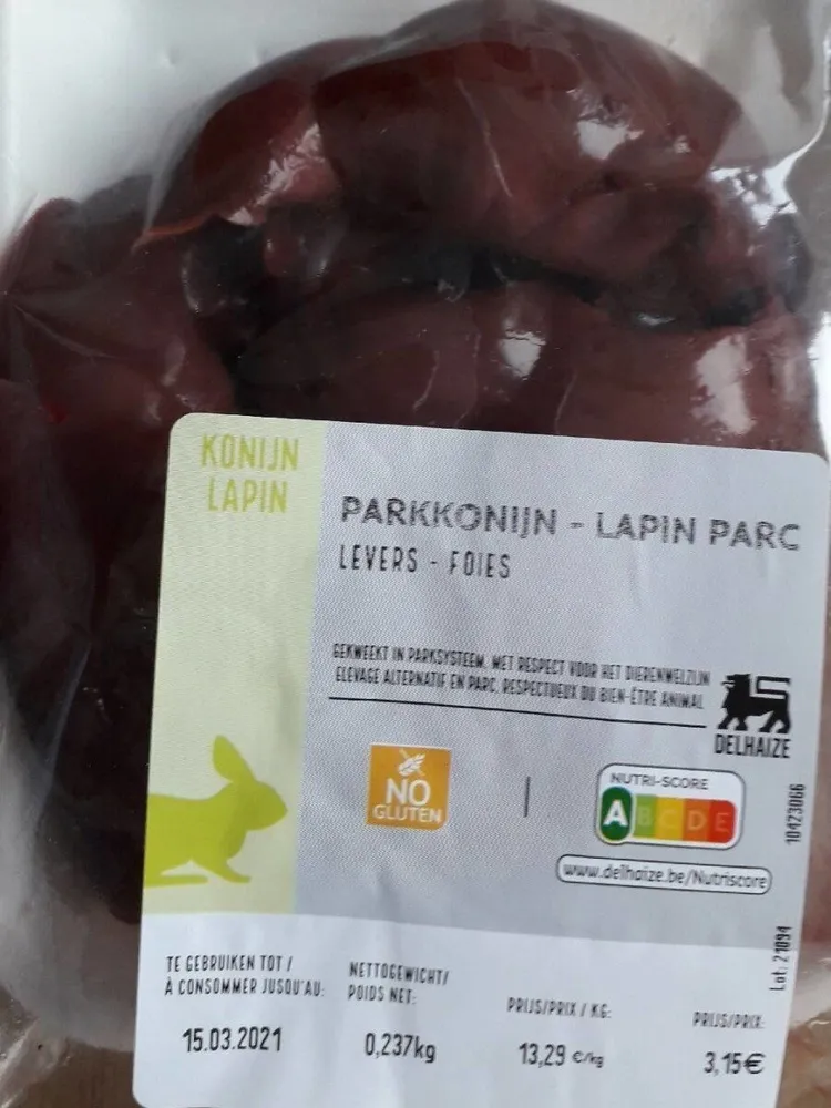 Foie de lapin