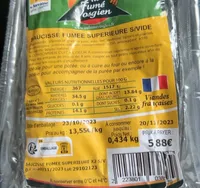 Saucisse fumée
