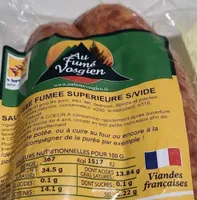 Saucisse fumée superieure