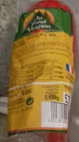 saucisse cuite à l'ail supérieure