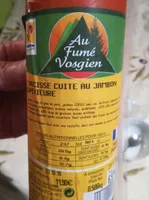 Saucisse cuite au jambon supérieure