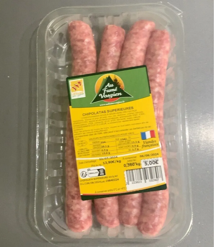 Chipolatas supérieures