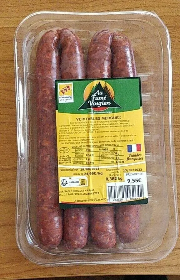 Véritables Merguez