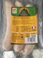 Saucisses blanches mozza basilic