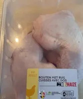 Cuisse de poulet avec dos