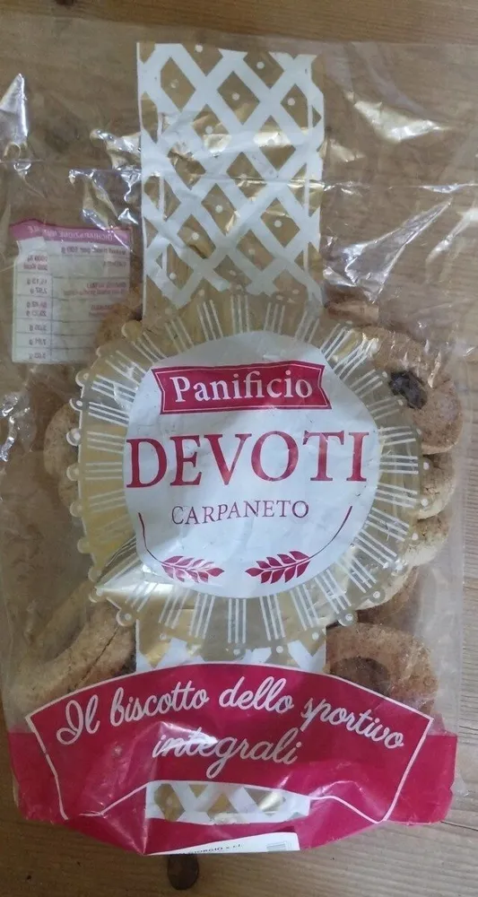 Biscotto dello sportivo integrali