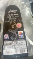 Whole Chicken Corn Fed