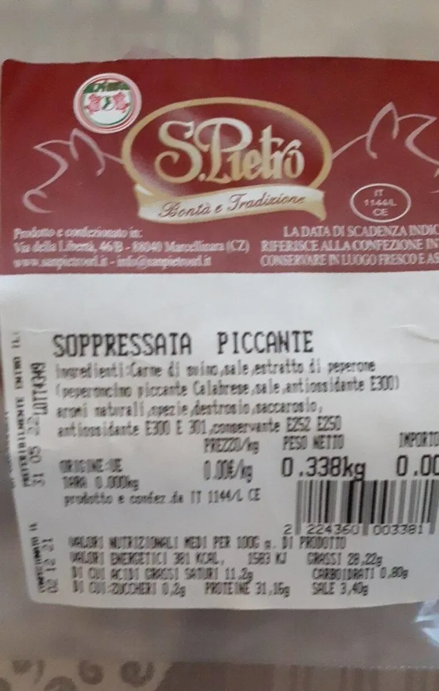 Soppressata piccante
