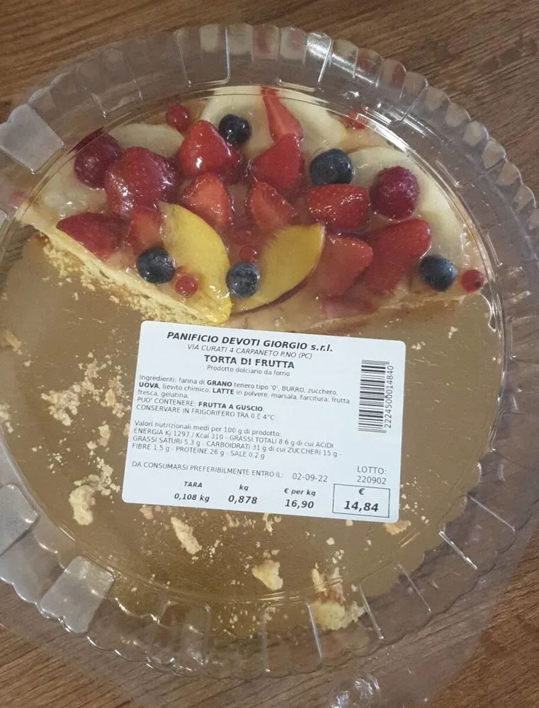 Torta di frutta