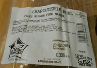 Filet mignon fumé nature