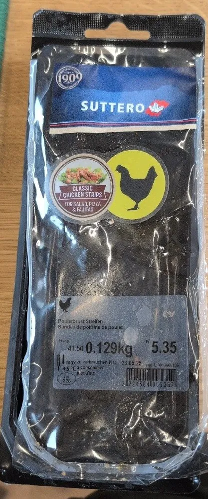 Pouletbrust Streifen