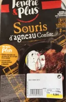 Souris d'agneau confite
