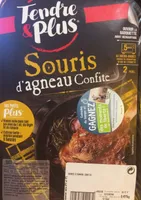 Souris d’agneau confite