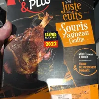 La souris d’agneau confite
