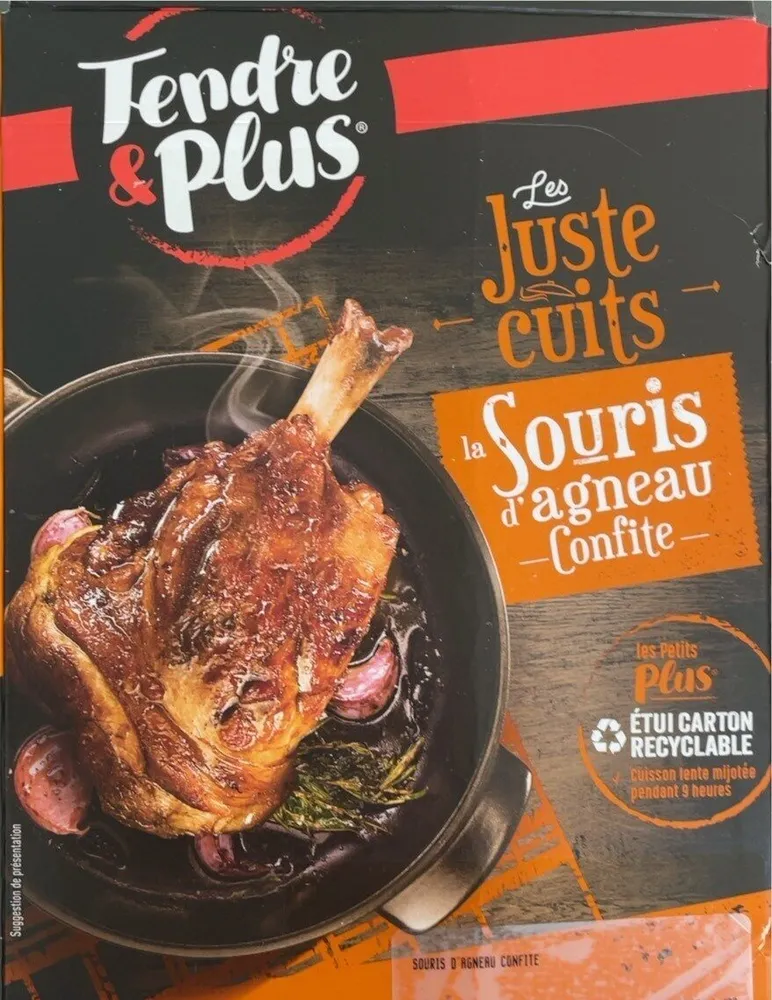 La souris d’agneau confite