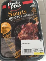 Souris d'agneau confite