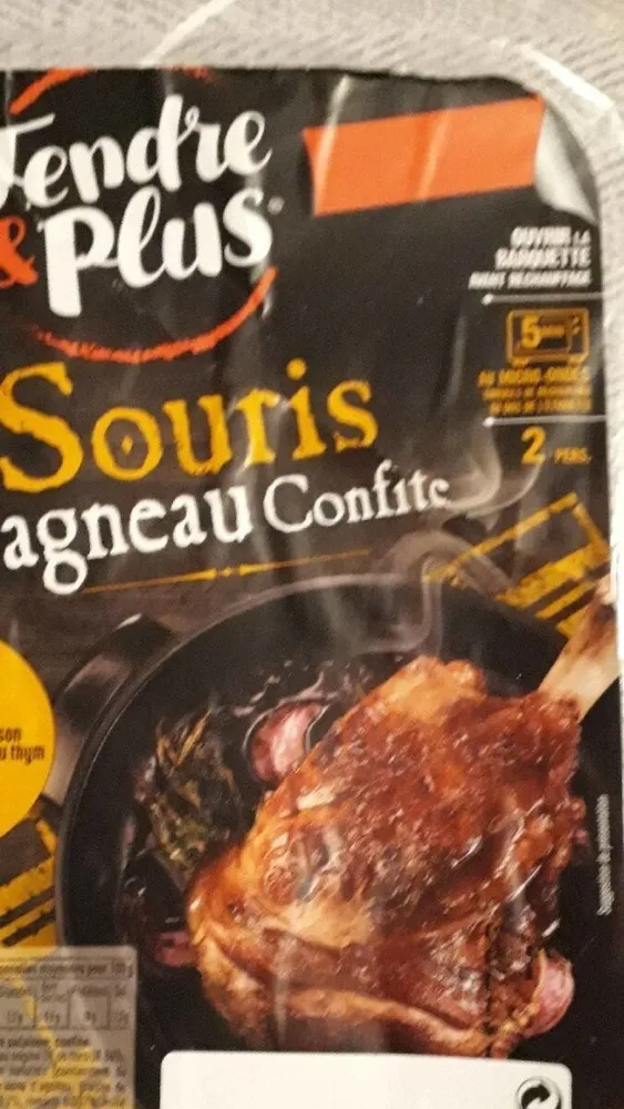Souris d agneau confite