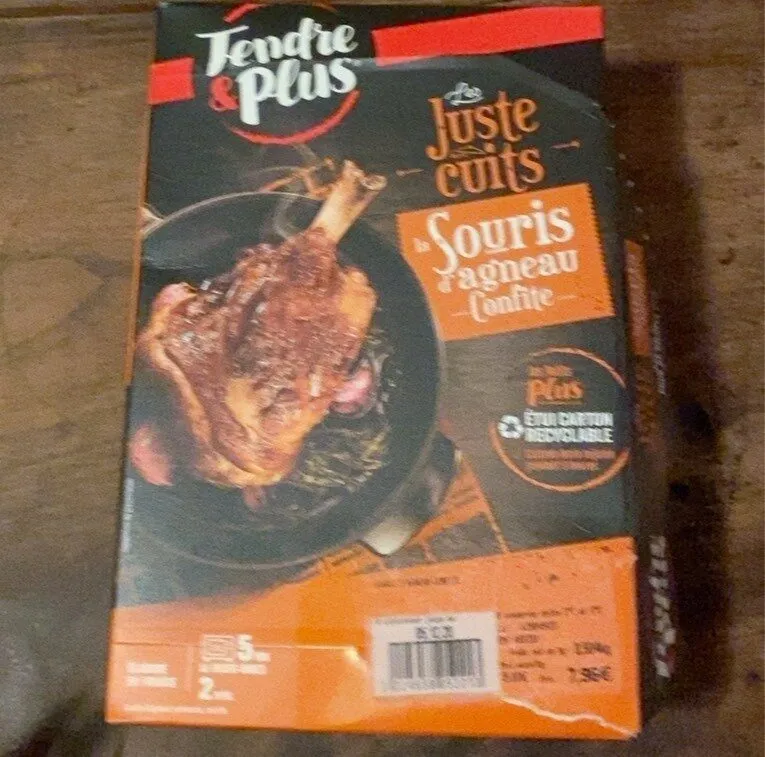 La souris d’agneau confitr