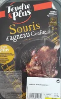 Souris d'agneau confite