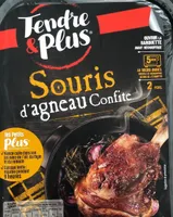 Souris d'agneau confite