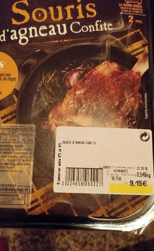 Souris d'agneau