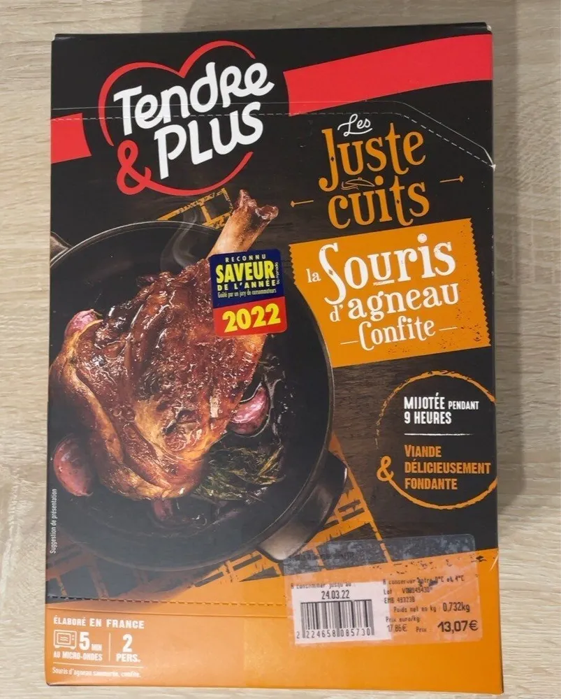 La Souris d’agneau Confite