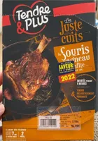 La souris d’agneau confite avec os