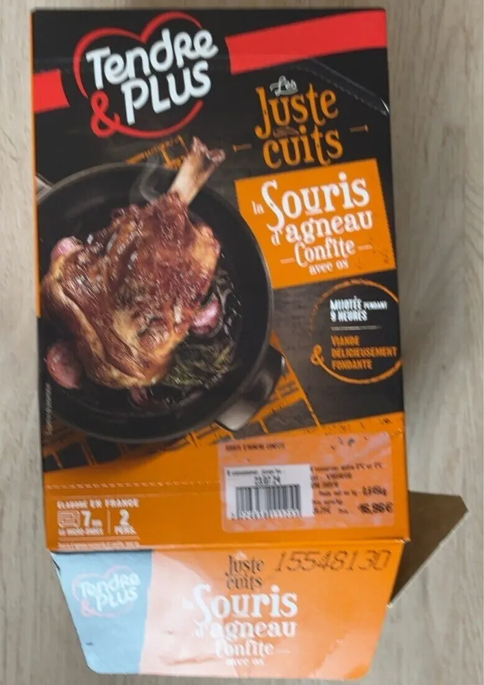 La souris d’agneau confite