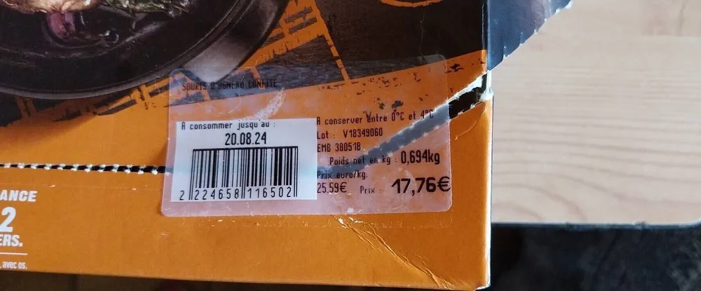 Souris d'agneau confite