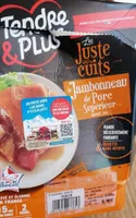 Le jambonneau de porc supérieur avec os