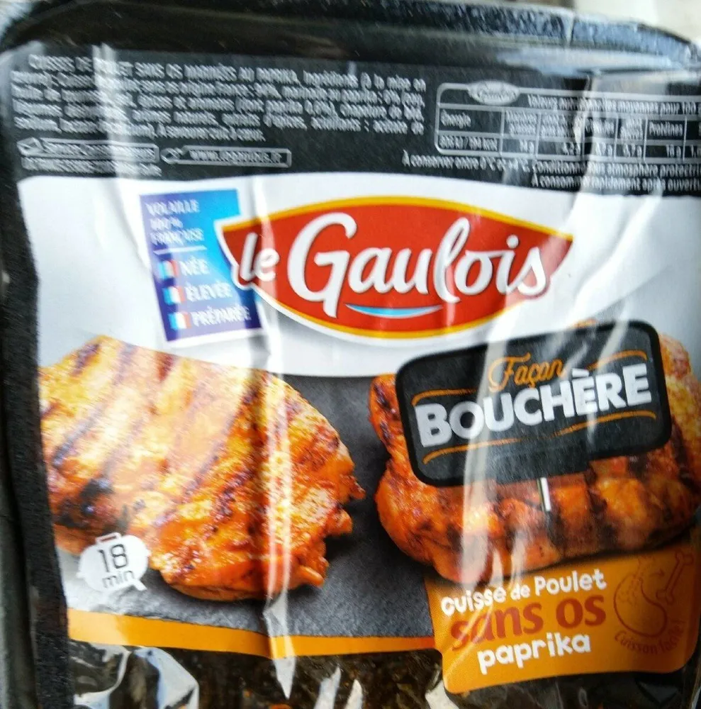 Cuisse de poulet sans os Paprika façon bouchère