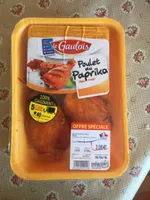 Haut de cuisse de poulet au paprika