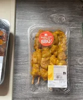 Grillade poulet curry doux