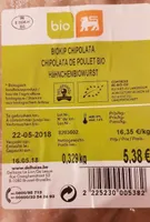 Chipolata de poulet bio