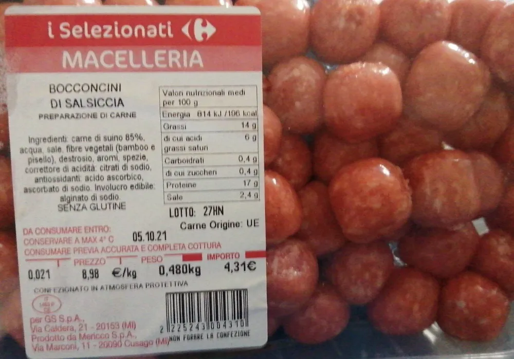 Bocconcini di salsiccia