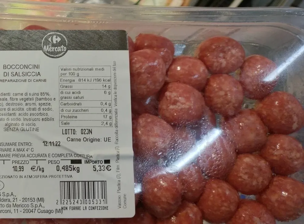 Bocconcini di salsiccia