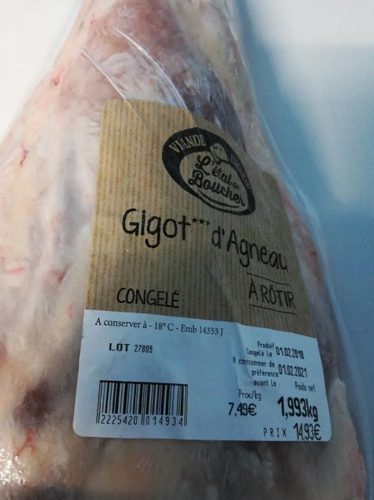 Gigot d'agneau