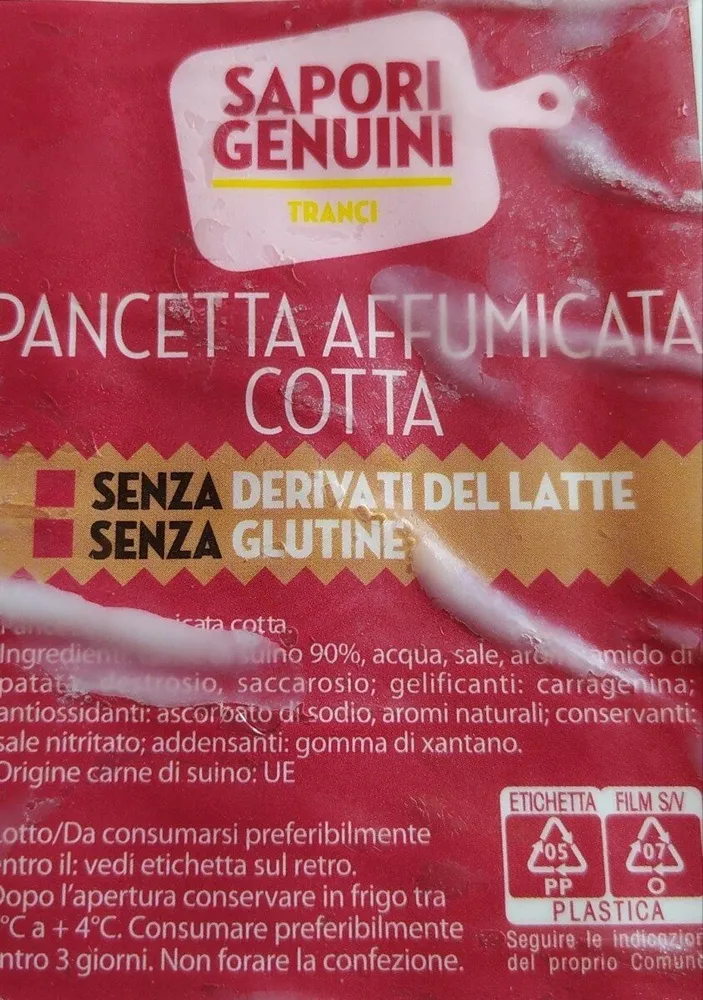 Pancetta Affumicata Cotta