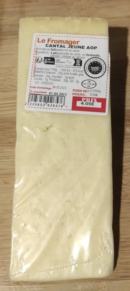 Cantal jeune AOP