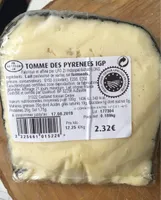 Tomme des Pyrenées IGP