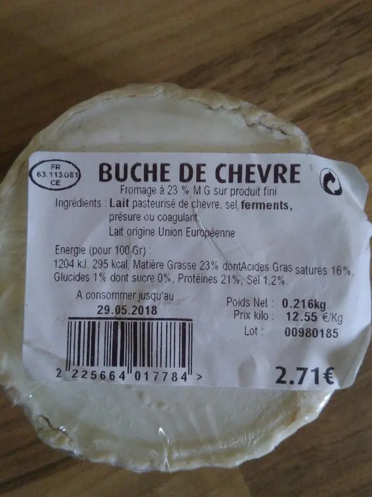 Buche de chèvre