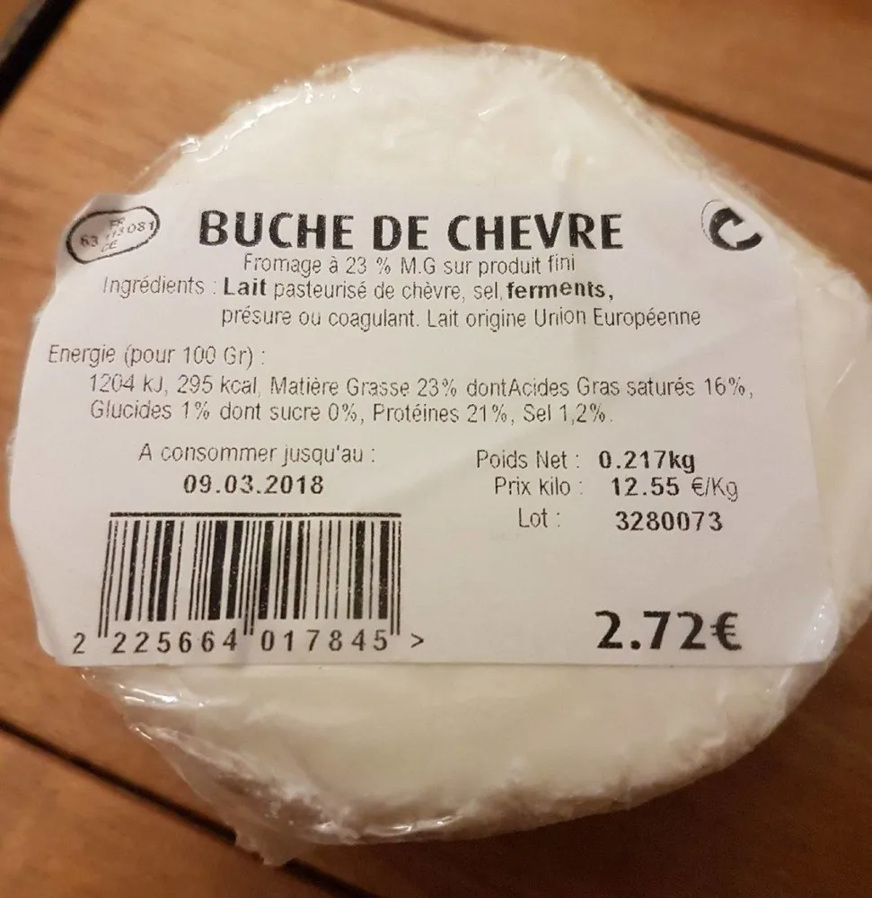 Bûche de chèvre