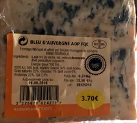 bleu d'Auvergne AOC (30% MG)