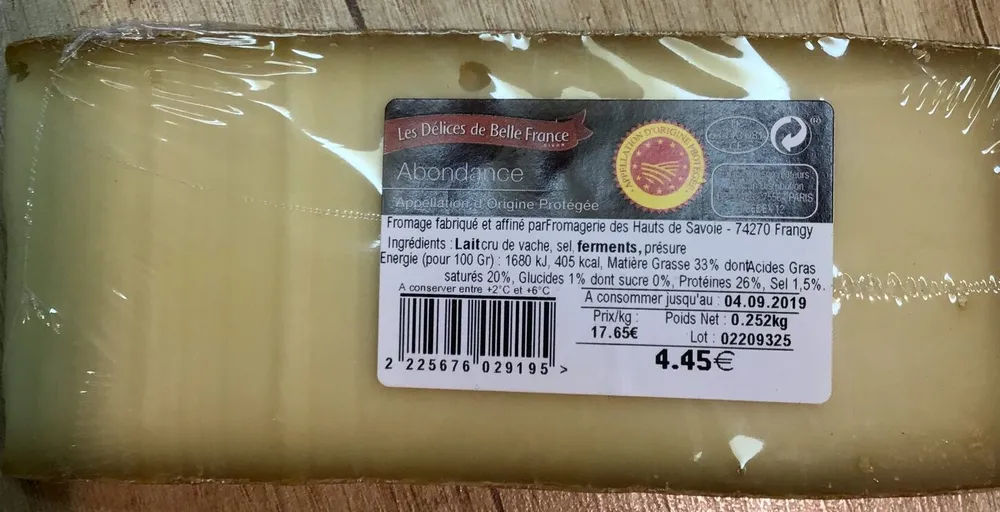 Abondance