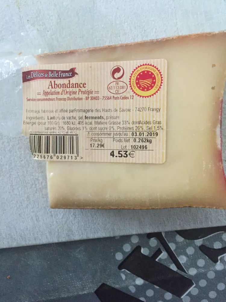 Abondance
