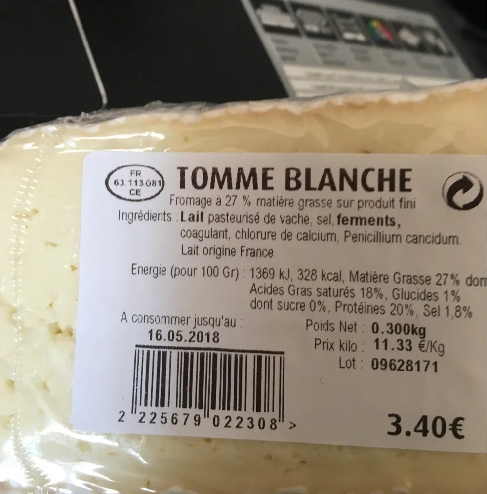 Tomme blanche